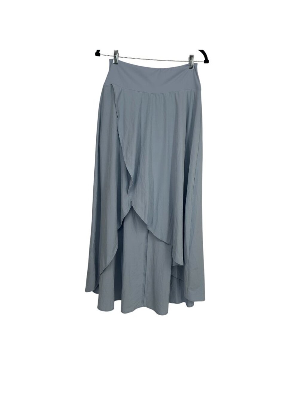Halara Maxi Skirt M Blue Breezeful High Waisted 2-1 Active Skort Liner Preppy